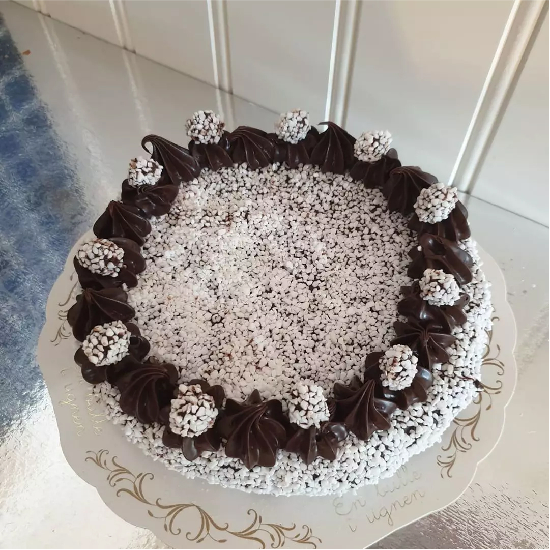 Chokladbollstårta (vegansk)